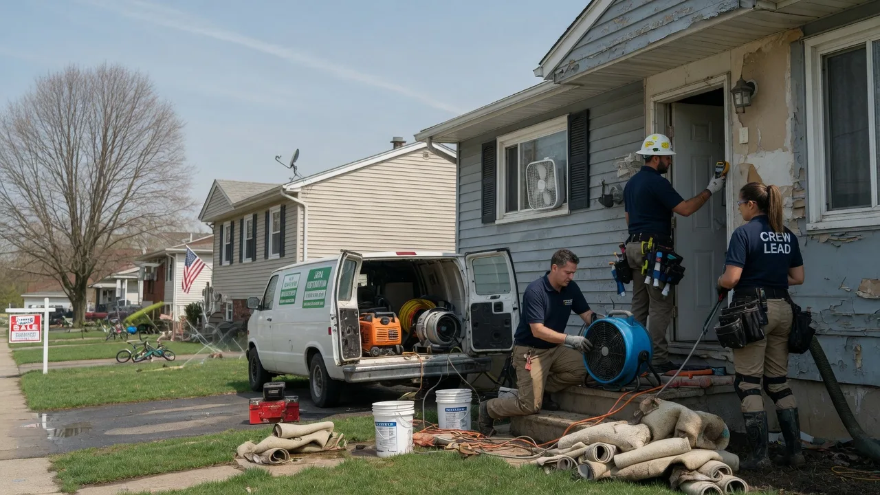 Flood Cleanup in Moscow, IA near me